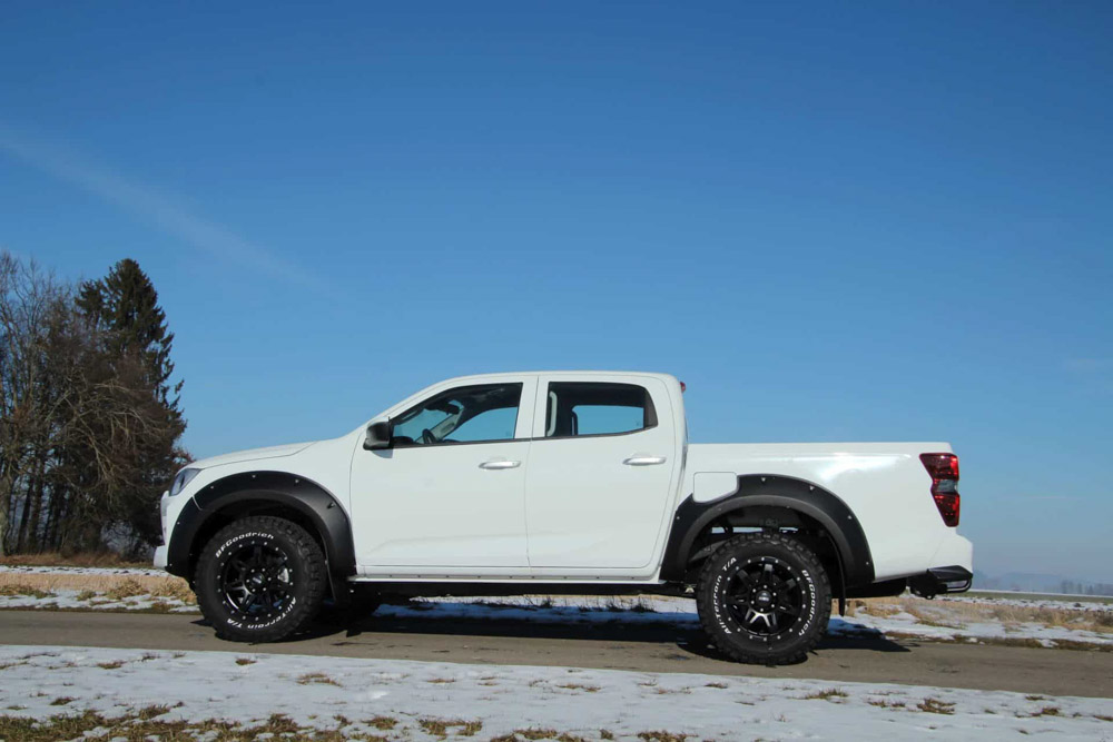 Kotflügelverbreiterungen (Isuzu D-Max BTF 2020+)