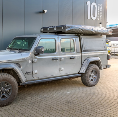 Alu-Cab Hardtop "Contour" für Jeep Gladiator 2019+ Doppelkabine Alu-Cab Hardtop "Contour" für Jeep Gladiator 2019+ Doppelkabine