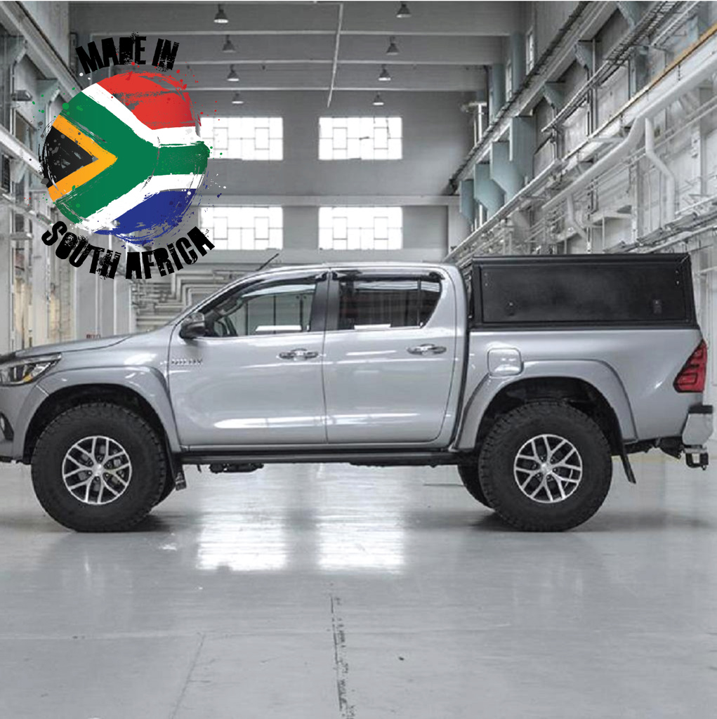 Alu-Cab Hardtop Explorer Toyota Hilux 2016+ Doppelkabine schwarz/ glatt