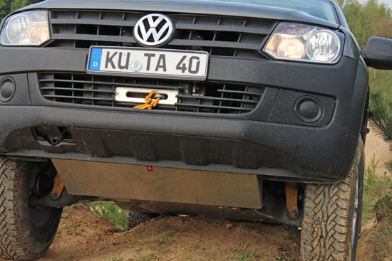 UNTERFAHRSCHUTZ VW AMAROK V6 & 2,0L TDI, TANK, 6MM ALUMINIUM