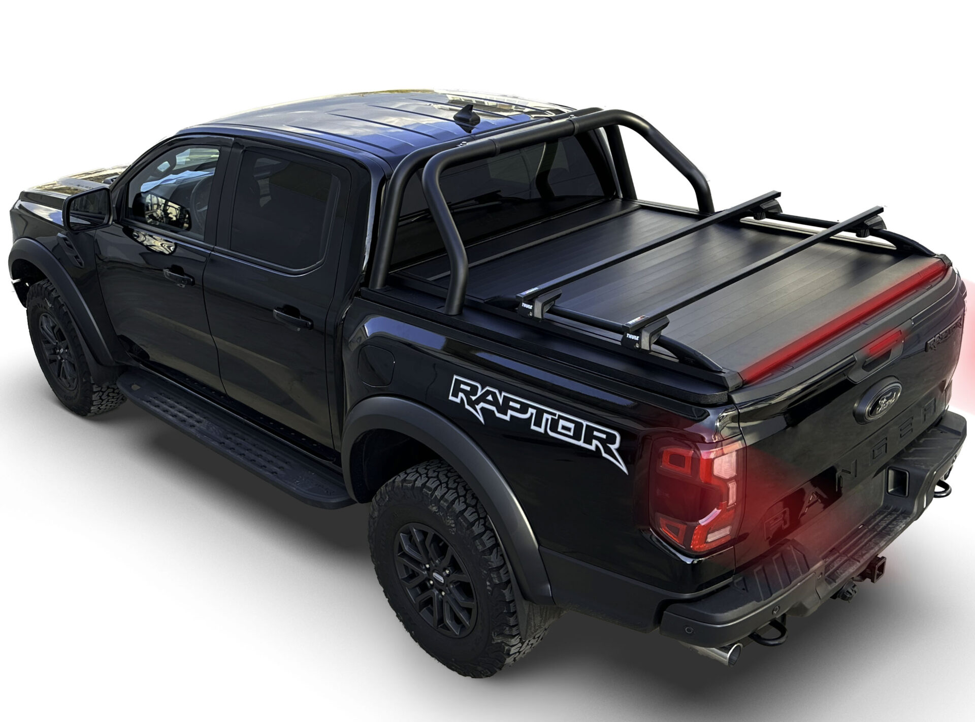 Tessera Roll+ Laderaumabdeckung "Basic" für FORD Ranger T6.2 (P703) 2023+ TESS 14060 ROLL black matt