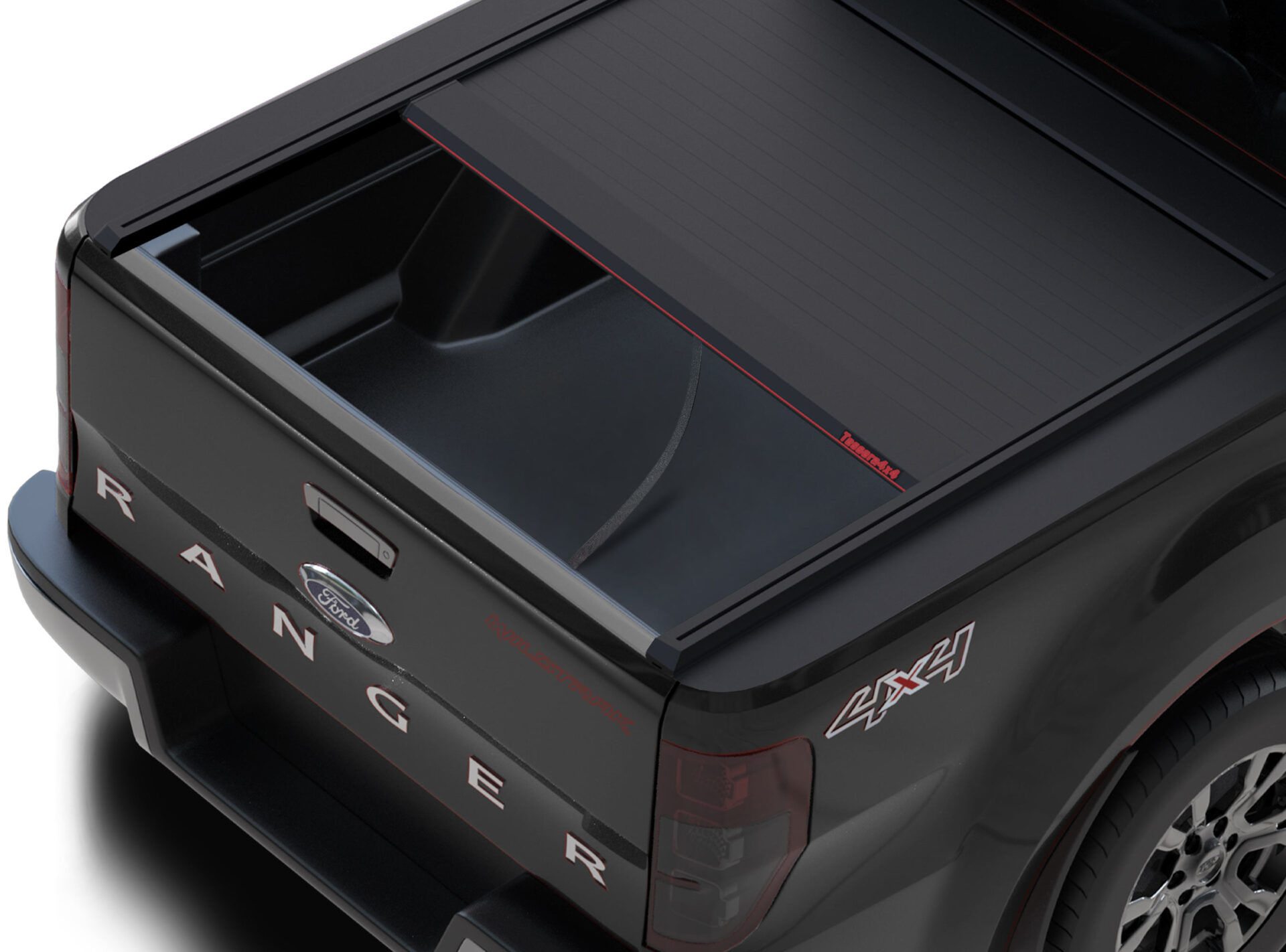 Laderaumabdeckung Tessera SE für Ford Ranger XL/XLT S/C ab 2012+ & 2016+ & 2020+ TESS 1507 SE black matt Laderaumabdeckung Tessera SE für Ford Ranger XL/XLT S/C ab 2012+ & 2016+ & 2020+ TESS 1507 SE black matt