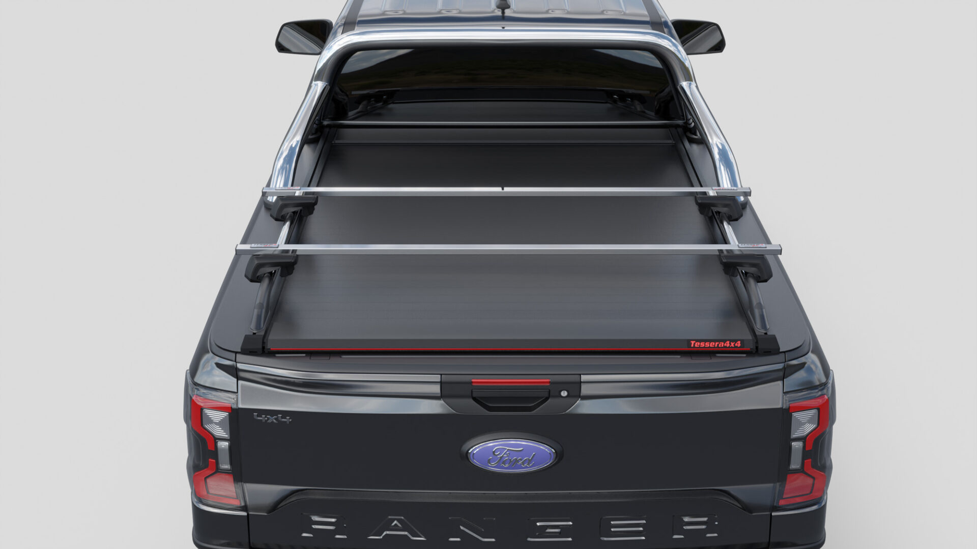 Laderaumabdeckung Tessera SE für FORD Ranger T6.2 P703 2023+ Extrakabine mit OEM Überrollbügel TESS 15070 ROLL black matt Laderaumabdeckung Tessera SE für FORD Ranger T6.2 P703 2023+ Extrakabine mit OEM Überrollbügel TESS 15070 ROLL black matt