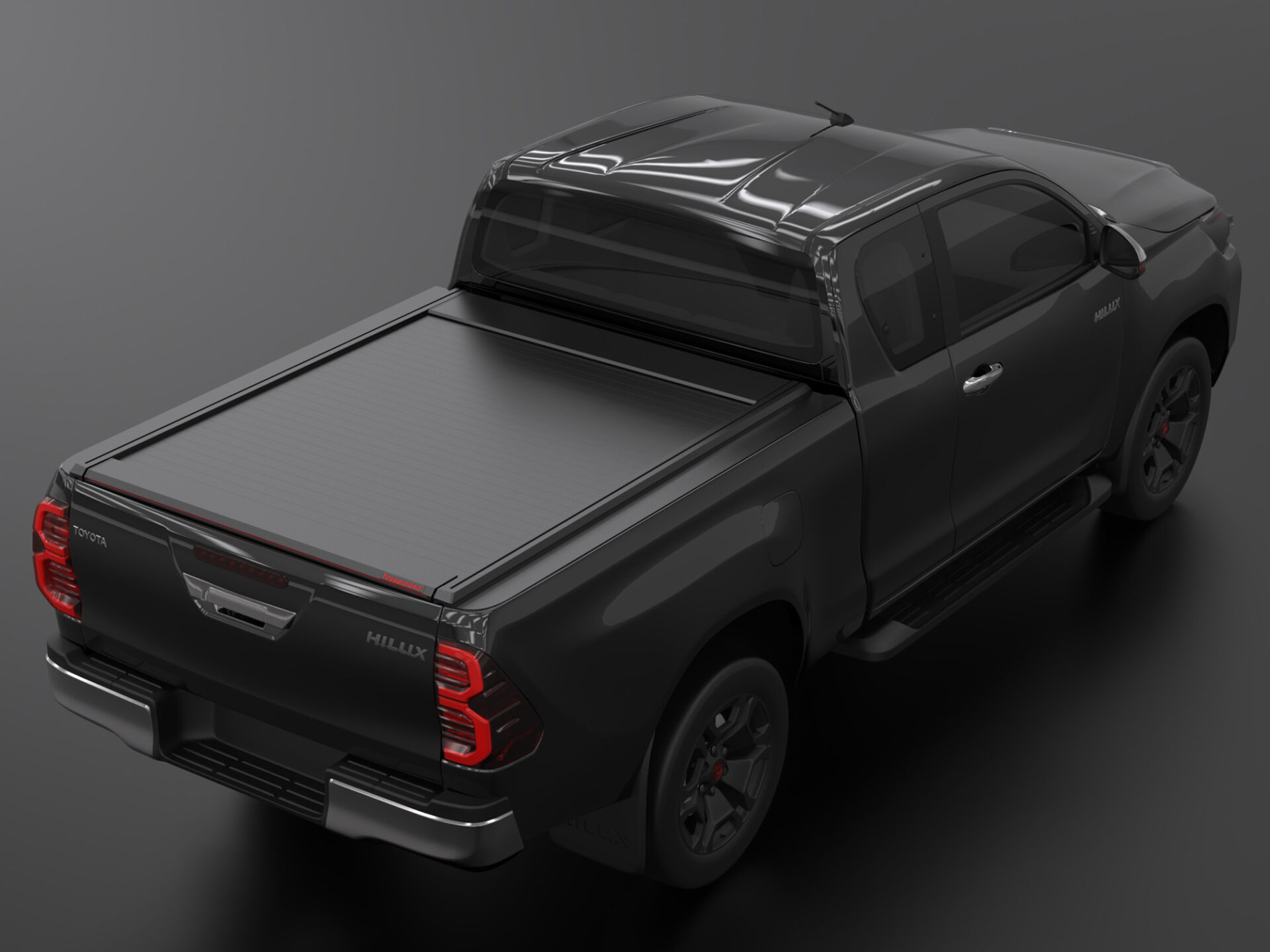 Laderaumabdeckung Tessera SE für Toyota Hilux Revo 2016+ S/C TESS 1517 SE black matt Laderaumabdeckung Tessera SE für Toyota Hilux Revo 2016+ S/C TESS 1517 SE black matt