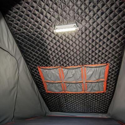 Alu-Cab Canopy Camper Ford Ranger D/Cab 2012-22 in Schwarz
