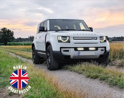 Lazer Lamps Kühlergrill-Kit Land Rover Defender (2020+) inkl. 2x Triple-R 750 Elite Lazer Lamps Kühlergrill-Kit Land Rover Defender (2020+) inkl. 2x Triple-R 750 Elite