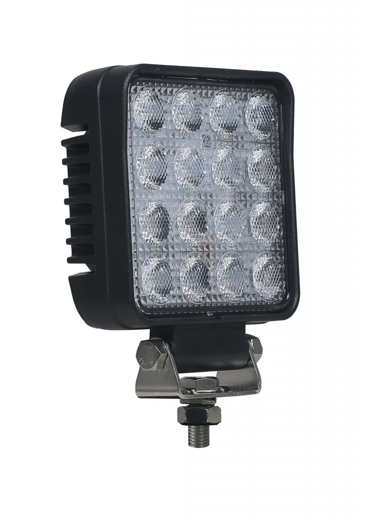 Strands Work light LED Square 25W ADR- & E-approved reversing light, DT-connector