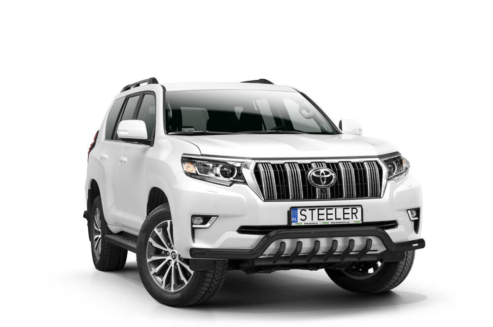 Frontschutzbügel mit Grill bis Kennzeichen - Toyota Land Cruiser 150 (2017 -)