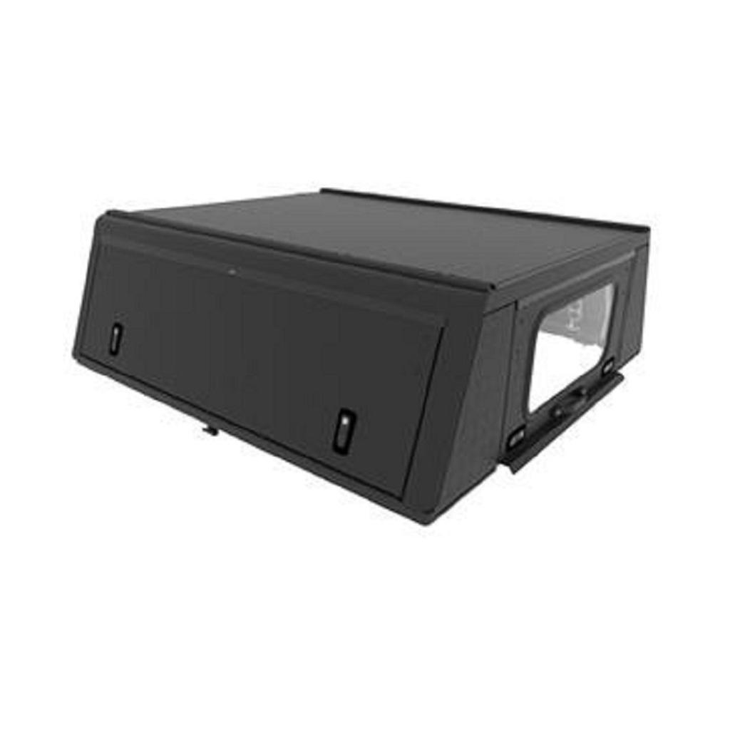 Alu-Cab Hardtop Adventure Toyota Hilux 2016+ Doppelkabine schwarz/ geriffelt Alu-Cab Hardtop Adventure Toyota Hilux 2016+ Doppelkabine schwarz/ geriffelt