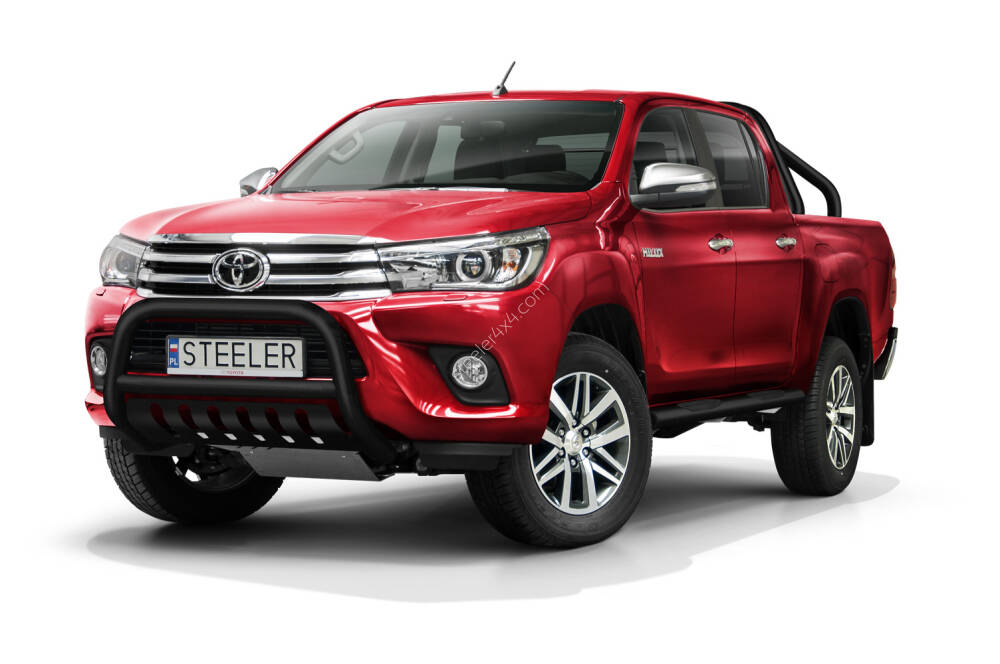 Frontschutzbügel mit Blech - Toyota Hilux (2015 - 2018)