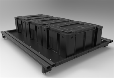 Alu-Cab Dachkorb Schwarz