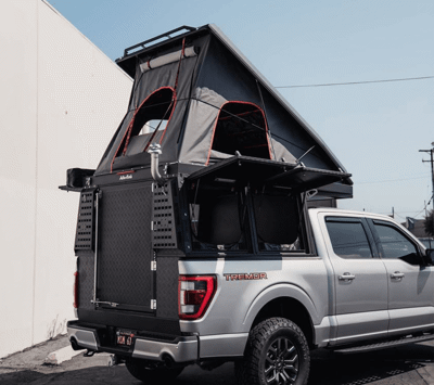 Alu-Cab Canopy Camper Ford F150 6.5" 2015-2020, schwarz Alu-Cab Canopy Camper Ford F150 6.5" 2015-2020, schwarz