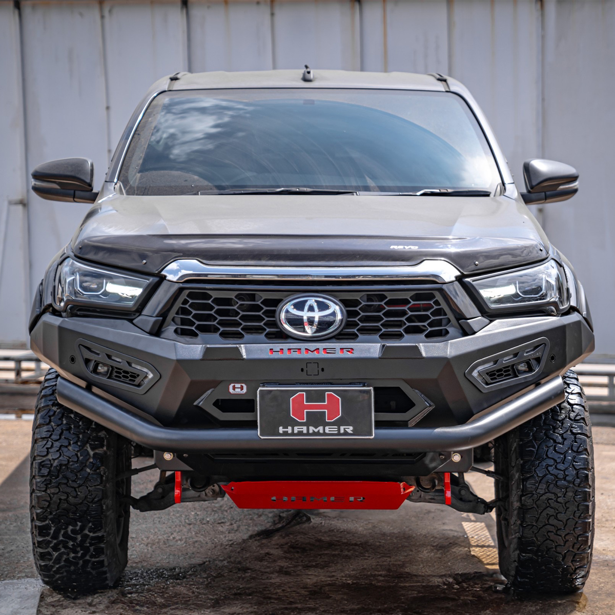 ALU111 Hamer ATLAS Series Stoßstange Front Toyota Hilux ab 2021 mit EC Zulassung