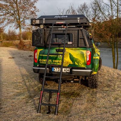 Alu-Cab Aluminium-Teleskopleiter für Dachzelt 2,60 Meter inkl. Halterungen und Tasche Alu-Cab Aluminium-Teleskopleiter für Dachzelt 2,60 Meter inkl. Halterungen und Tasche