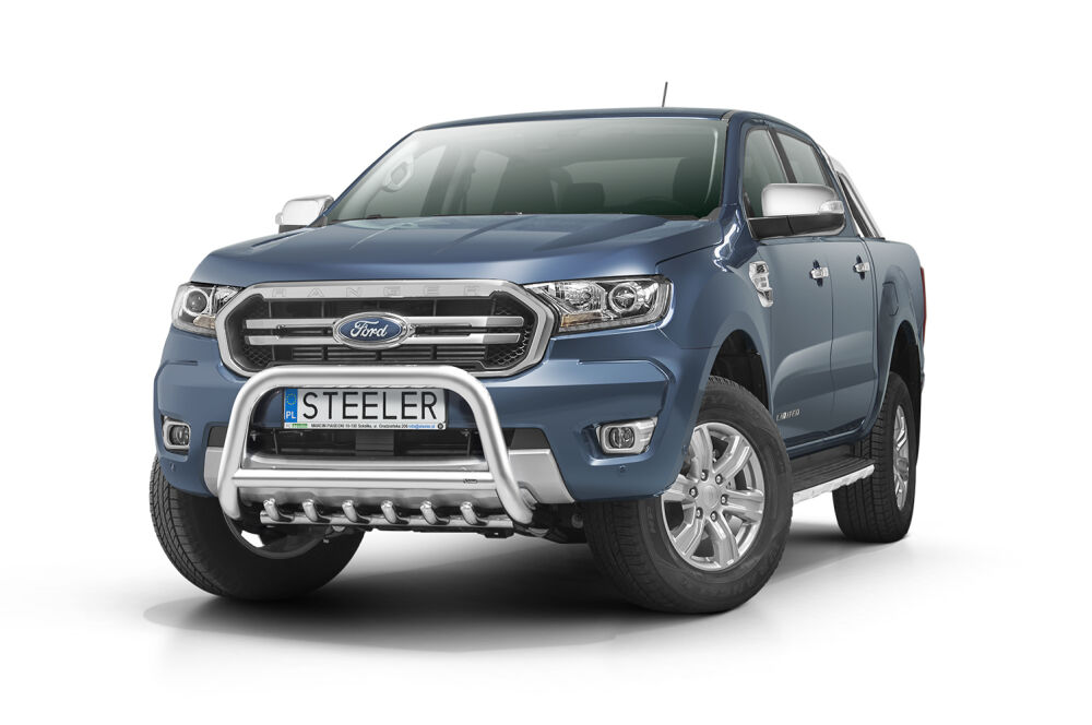 Frontschutzbügel mit Grill - Ford Ranger (2019 - 2022) Frontschutzbügel mit Grill - Ford Ranger (2019 - 2022)