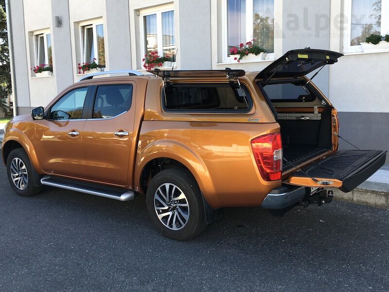 Aeroklas Stylish Hardtop - seitliche Aufklappfenster - Nissan D/C 2015- Aeroklas Stylish Hardtop - seitliche Aufklappfenster - Nissan D/C 2015-