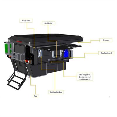 Alu-Cab Khaya Camper Komfort Einheit/Schwarz Alu-Cab Khaya Camper Komfort Einheit/Schwarz