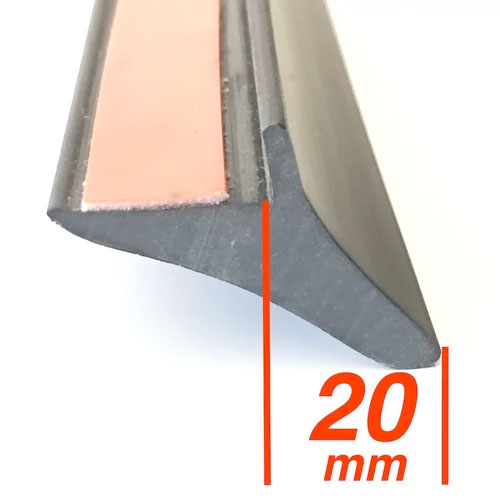 Kotflügelgummilippe 20mm Kotflügelgummilippe 20mm