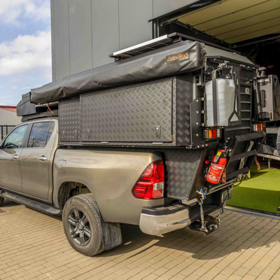 Alu-Cab Khaya Camper Familie Einheit/Schwarz