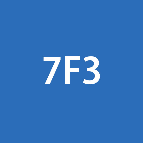  saphir-blau 7F3