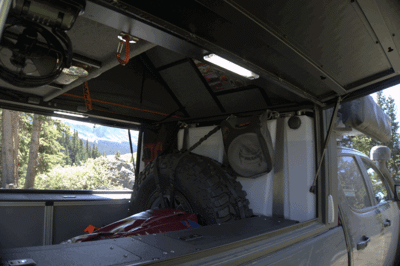 Alu-Cab Canopy Camper Wassertank Adapter Halterung für FullSize