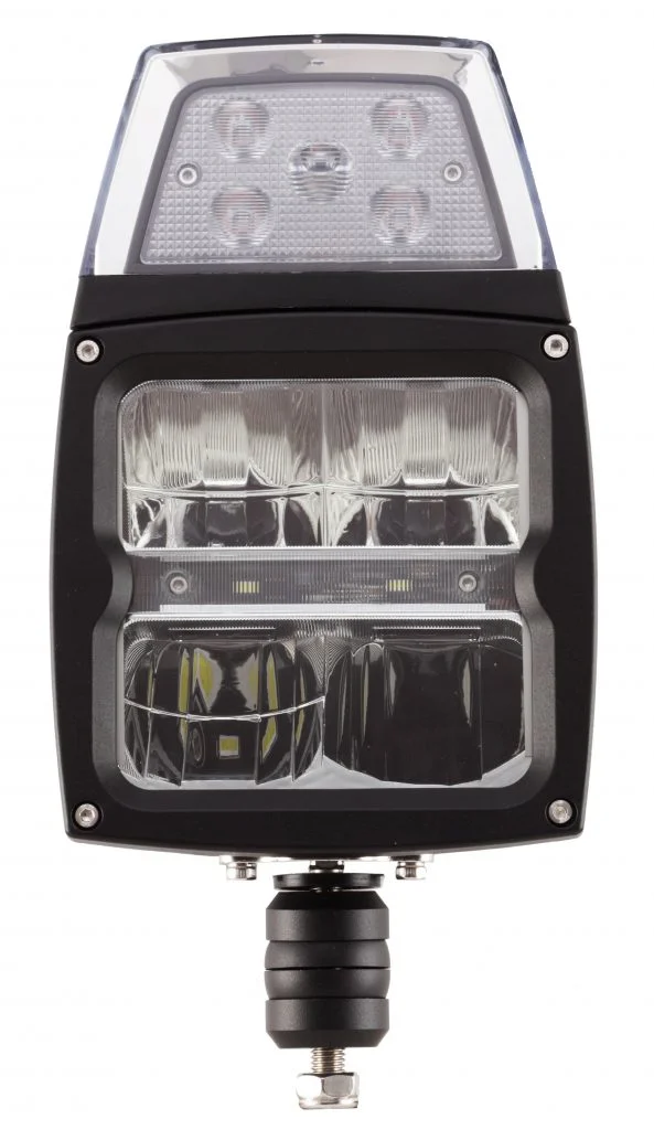 SNOWPLOW LAMP WITH HEATED LENS