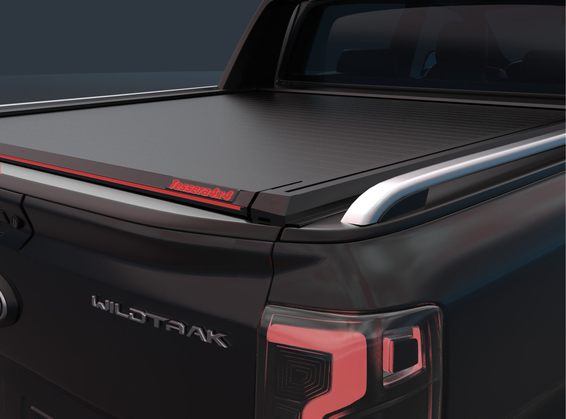 Laderaumabdeckung Tessera SE für Ford Ranger Raptor T6.2 (P703) 2023+ D/C TESS 15061 SE black matt