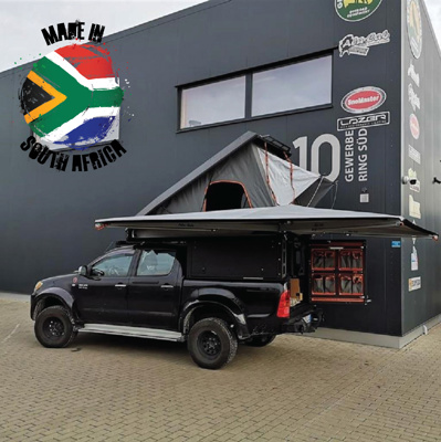 Alu-Cab Canopy Camper Toyota Hilux Vigo D/Cab 2005-2015 in schwarz Alu-Cab Canopy Camper Toyota Hilux Vigo D/Cab 2005-2015 in schwarz