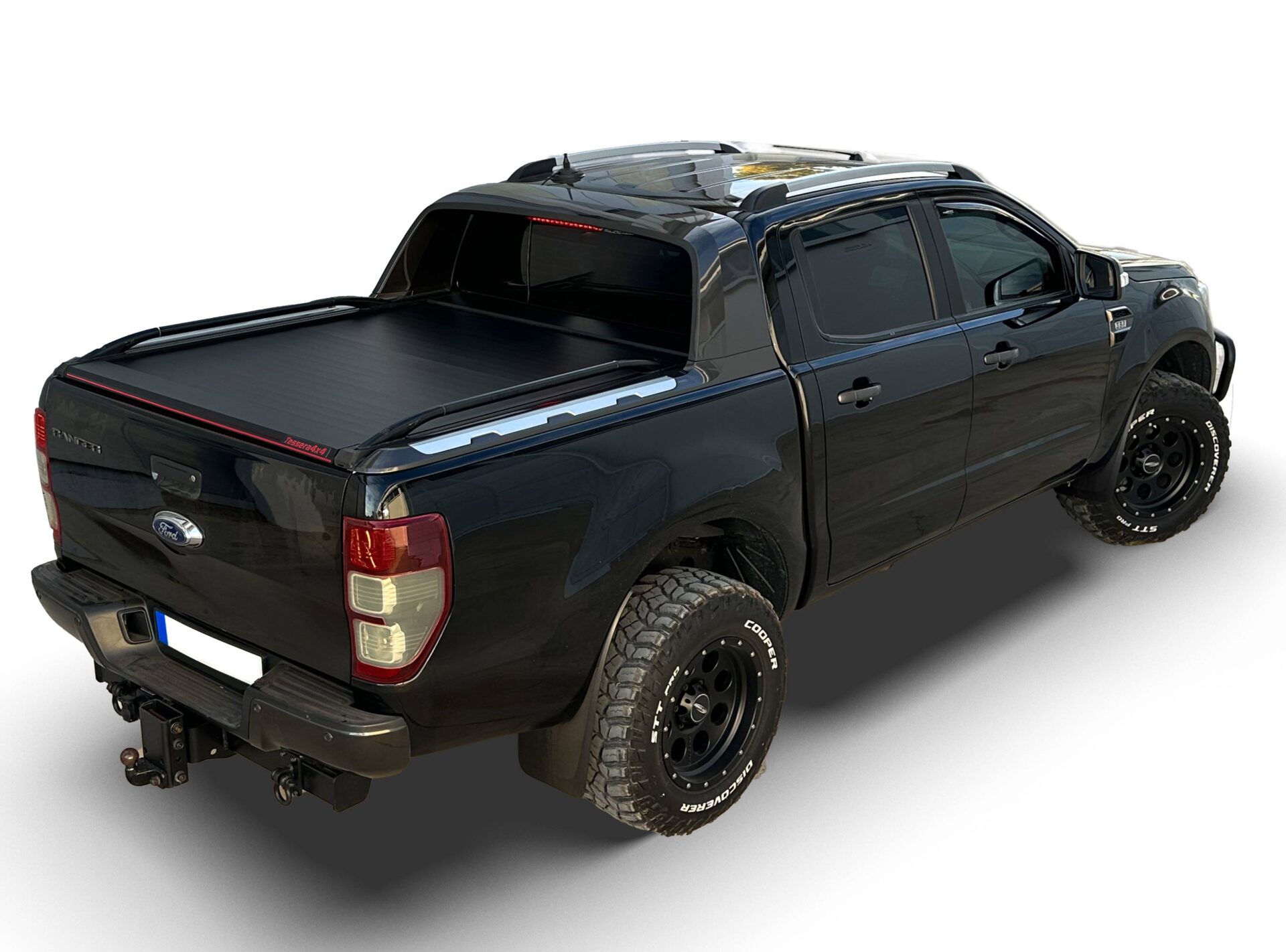 Laderaumabdeckung Tessera SE für Ford Ranger Wildtrak D/C ab 2012+ & 2016+ & 2020+ TESS 1508 SE black matt Laderaumabdeckung Tessera SE für Ford Ranger Wildtrak D/C ab 2012+ & 2016+ & 2020+ TESS 1508 SE black matt