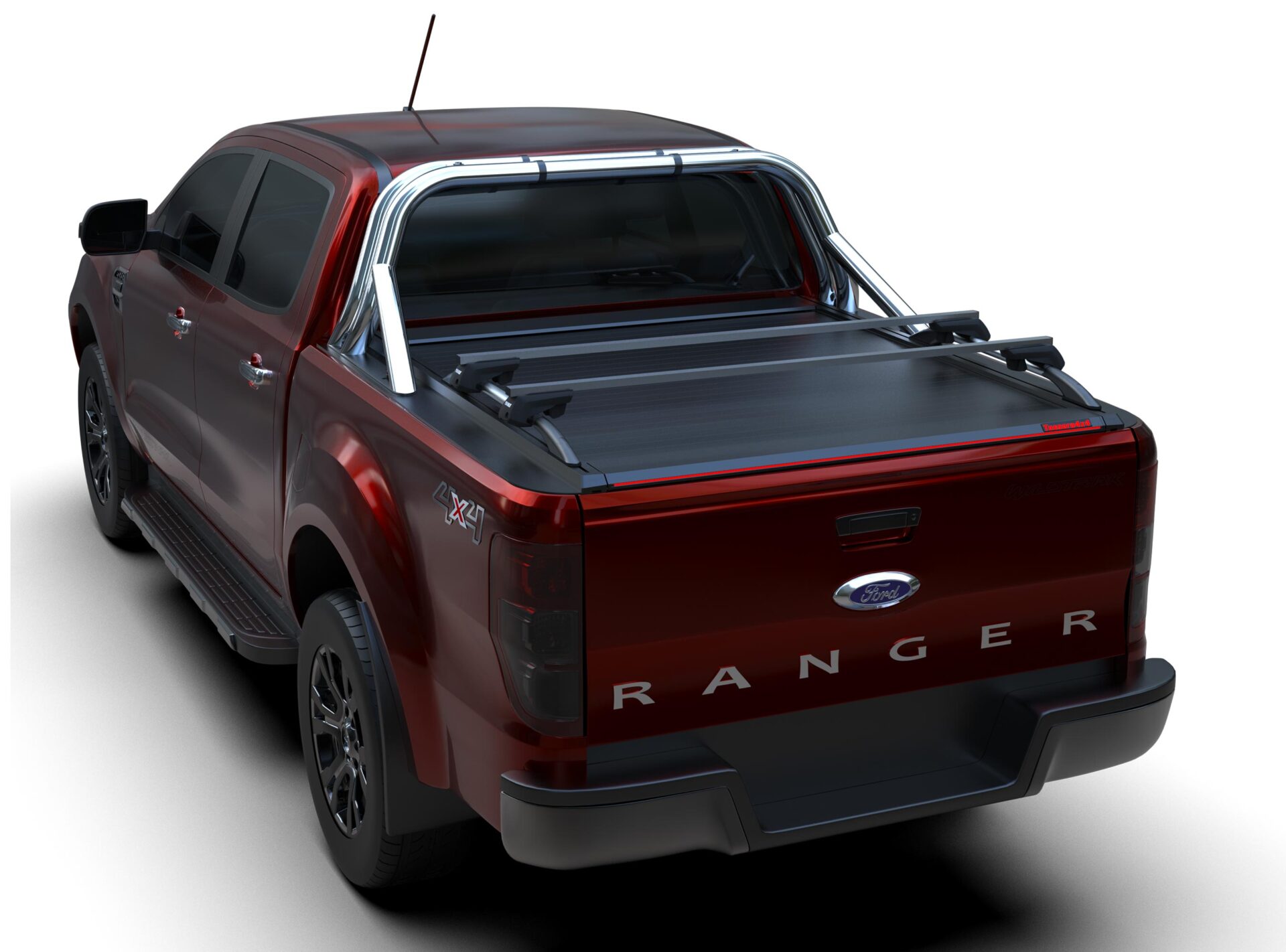 Laderaumabdeckung Tessera SE für Ford Ranger XL/XLT D/C ab 2012+ & 2016+ & 2020+ TESS 1506 SE black matt Laderaumabdeckung Tessera SE für Ford Ranger XL/XLT D/C ab 2012+ & 2016+ & 2020+ TESS 1506 SE black matt