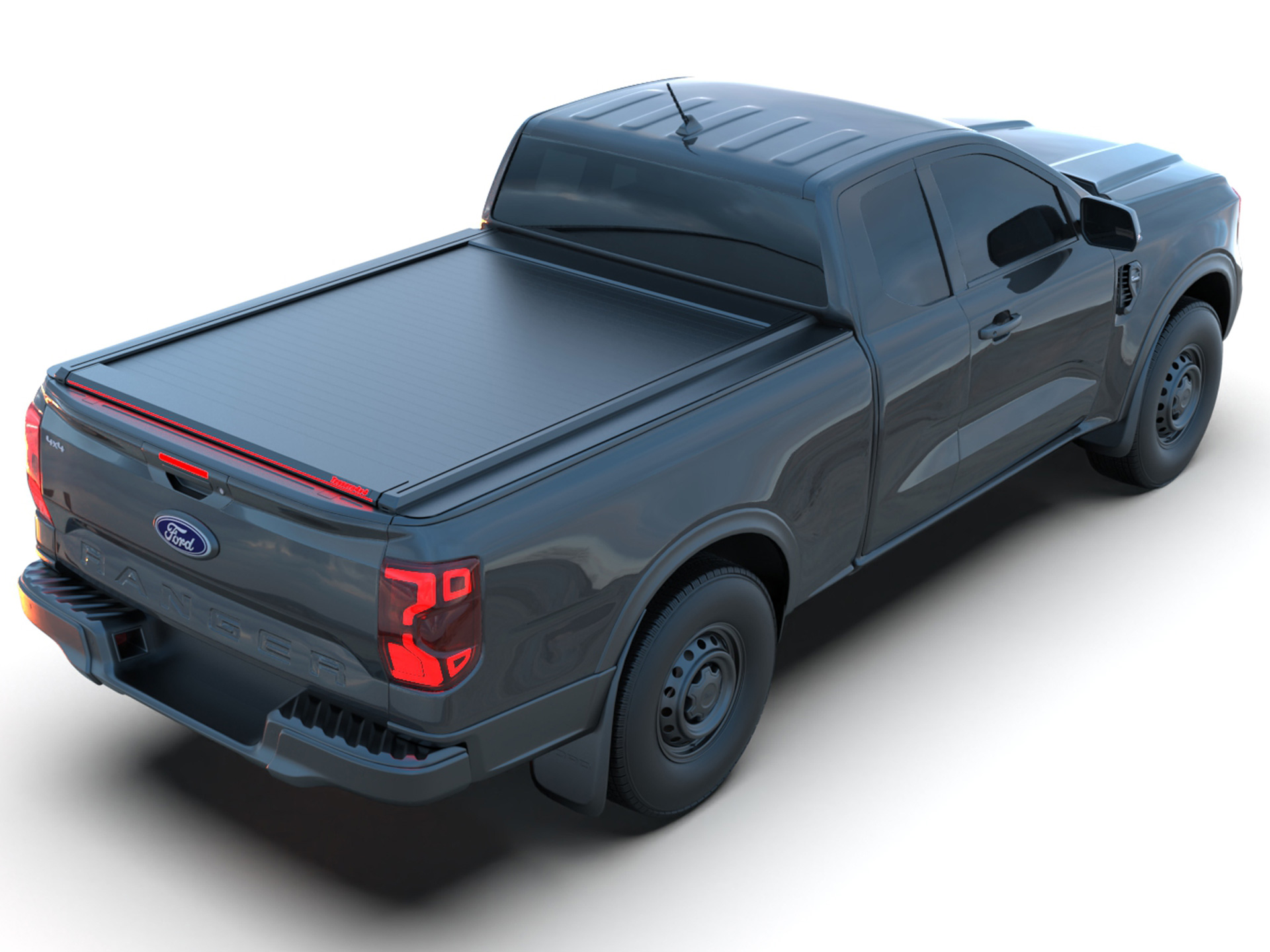 Tessera Roll+ Laderaumabdeckung "Basic" für FORD Ranger T6.2 (P703) 2023+ TESS 14070 ROLL black matt