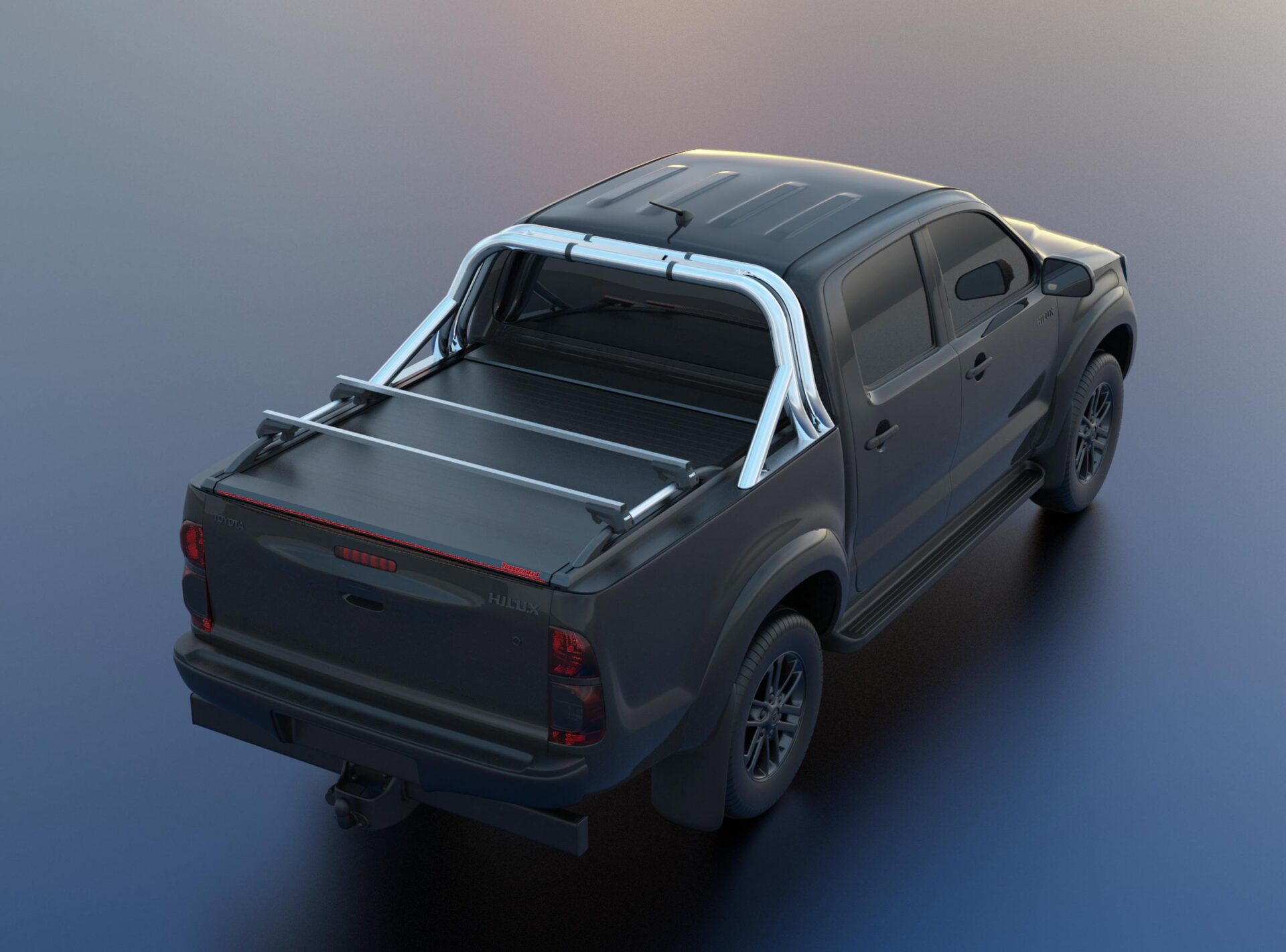 Laderaumabdeckung Tessera SE für Toyota Hilux (Vigo) '03-2005->'06-2016 D/C TESS 150 SE black matt Laderaumabdeckung Tessera SE für Toyota Hilux (Vigo) '03-2005->'06-2016 D/C TESS 150 SE black matt