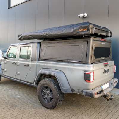 Alu-Cab Hardtop "Contour" für Jeep Gladiator 2019+ Doppelkabine Alu-Cab Hardtop "Contour" für Jeep Gladiator 2019+ Doppelkabine