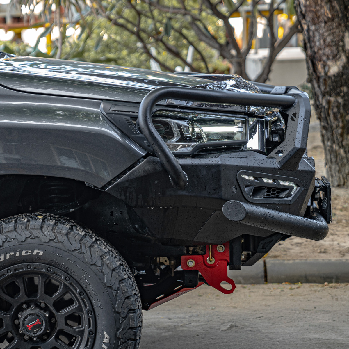 AM111-PT Hamer ATLAS EC Plus Series Stahlstoßstange Toyota Hilux Invincible ab 2021 mit EC Zulassung