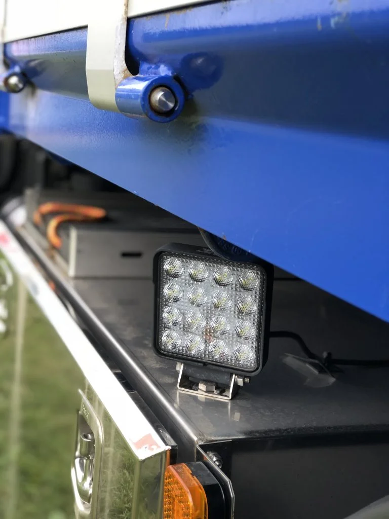 Strands Work light LED Square 25W ADR- & E-approved reversing light, DT-connector