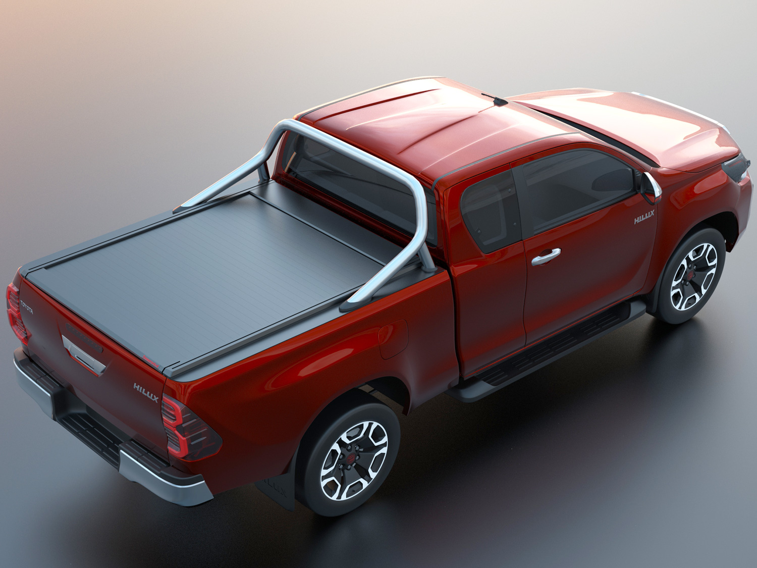 Laderaumabdeckung Tessera SE für Toyota Hilux Revo 2016+ mit OEM Überrollbügel S/C TESS 15171 SE black matt Laderaumabdeckung Tessera SE für Toyota Hilux Revo 2016+ mit OEM Überrollbügel S/C TESS 15171 SE black matt