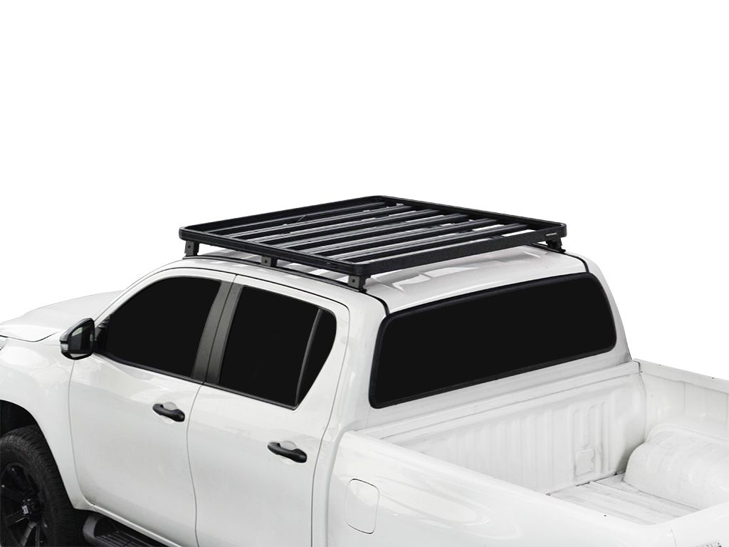 TOYOTA HILUX REVO DC (2016 - HEUTE) SLIMLINE II DACHTRÄGER KIT / SCHIENEN- & BEFESTIGUNGSFUSSSYSTEM - VON FRONT RUNNER
