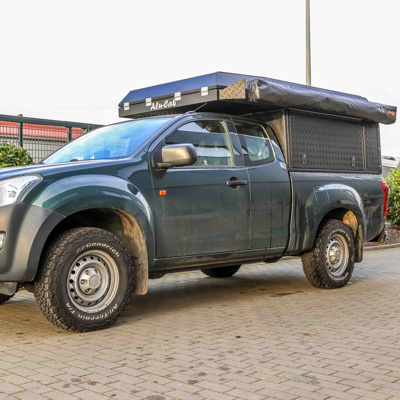 Alu-Cab Canopy Camper Isuzu D-Max D/Cab 2012-2020 schwarz Alu-Cab Canopy Camper Isuzu D-Max D/Cab 2012-2020 schwarz