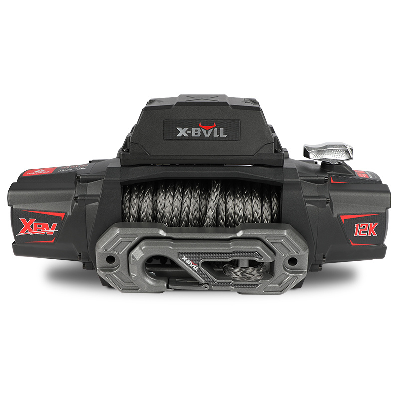 12V X-BULL Seilwinde 12000 LBS (5443 KG) Synthetikseil Offroad 4x4 12V X-BULL Seilwinde 12000 LBS (5443 KG) Synthetikseil Offroad 4x4