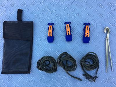 Alu-Cab 270°, 180° und 2m Markise Sturm Kit