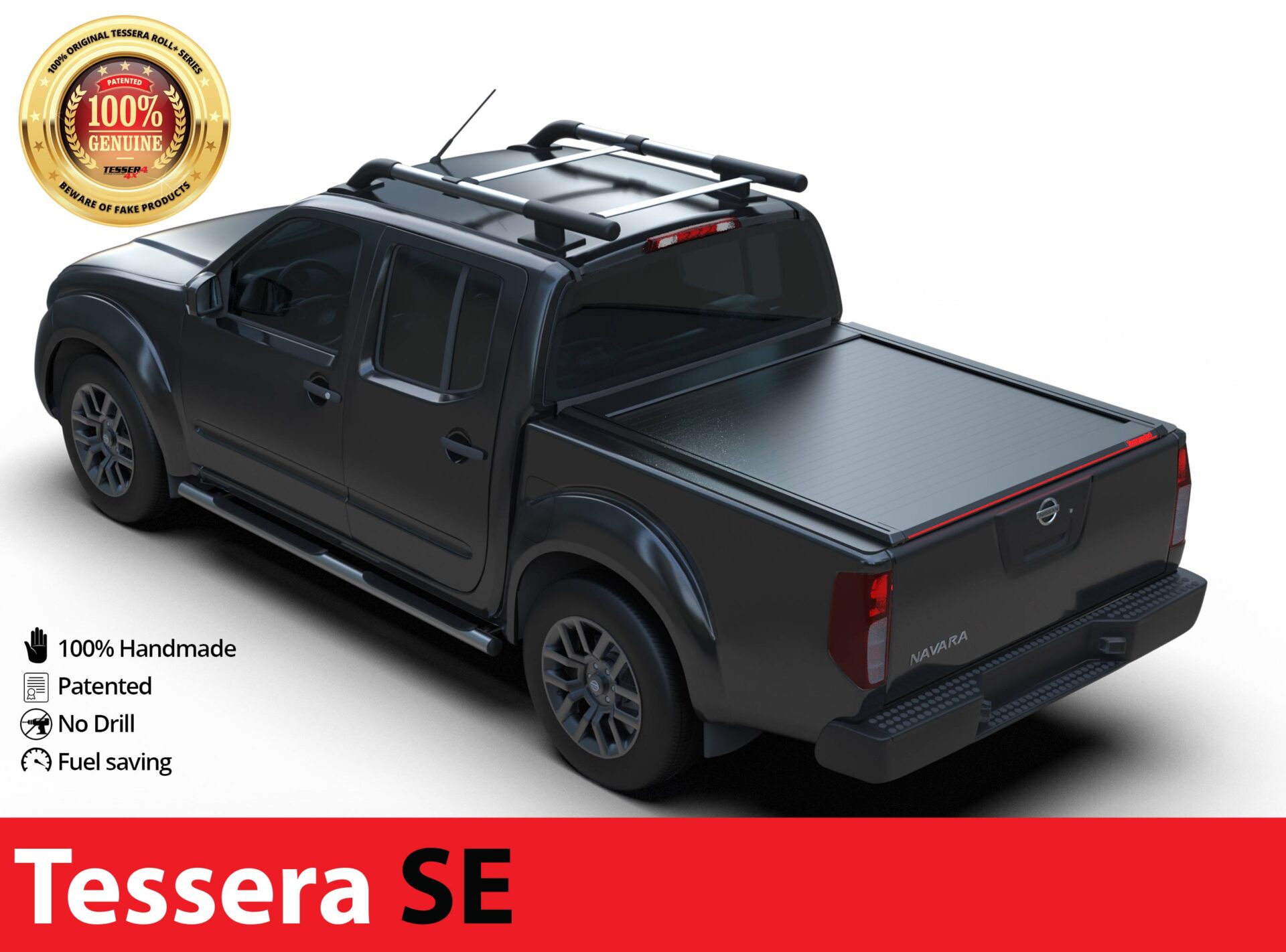 Laderaumabdeckung Tessera SE für Nissan Navara D40 D/C (EXTENDED 165cm) TESS 1502 SE black matt Laderaumabdeckung Tessera SE für Nissan Navara D40 D/C (EXTENDED 165cm) TESS 1502 SE black matt