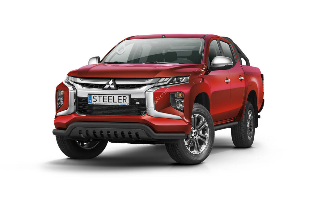 Frontschutzbügel mit Blech bis Kennzeichen - Mitsubishi L200 (2019 -)