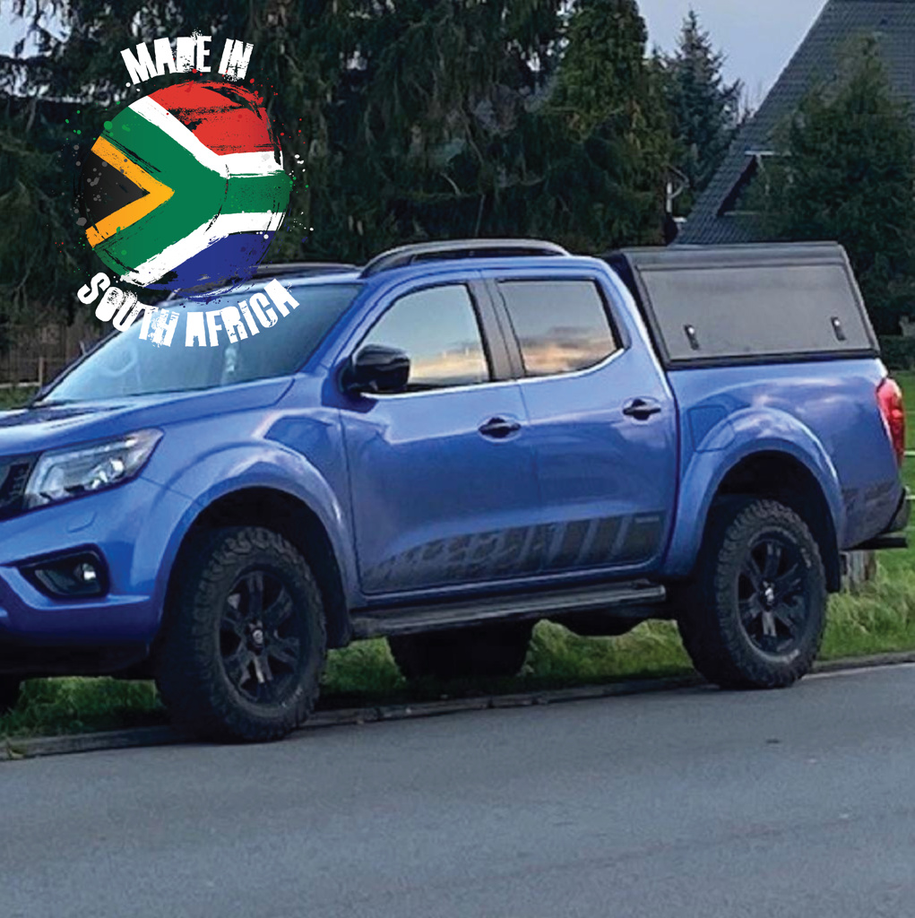 Alu-Cab Hardtop Explorer Nissan Navara NP300 2016+ Doppelkabine schwarz/ glatt