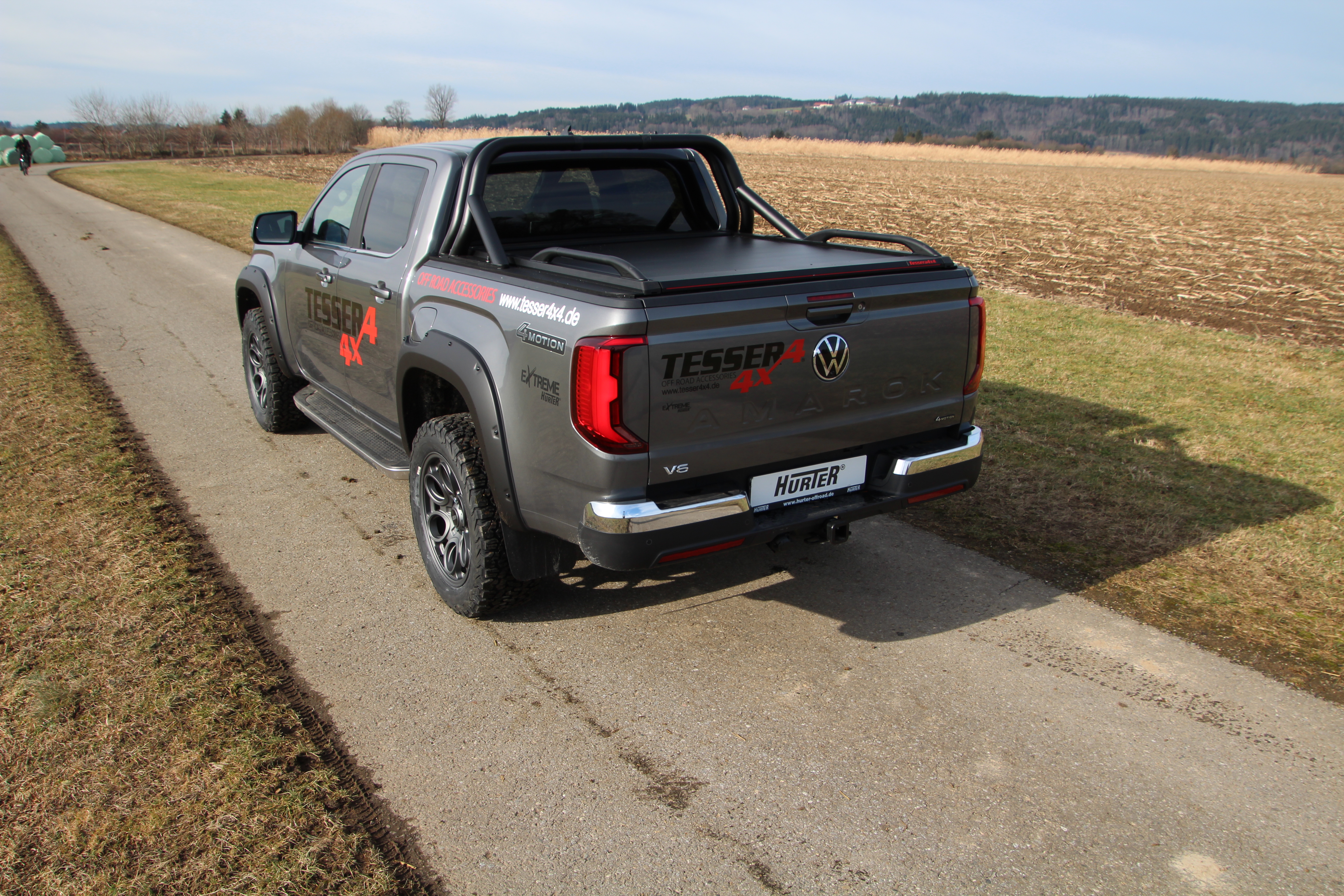 Kotflügelverbreiterungen (VW Amarok 2023+) mit und ohne Sensor