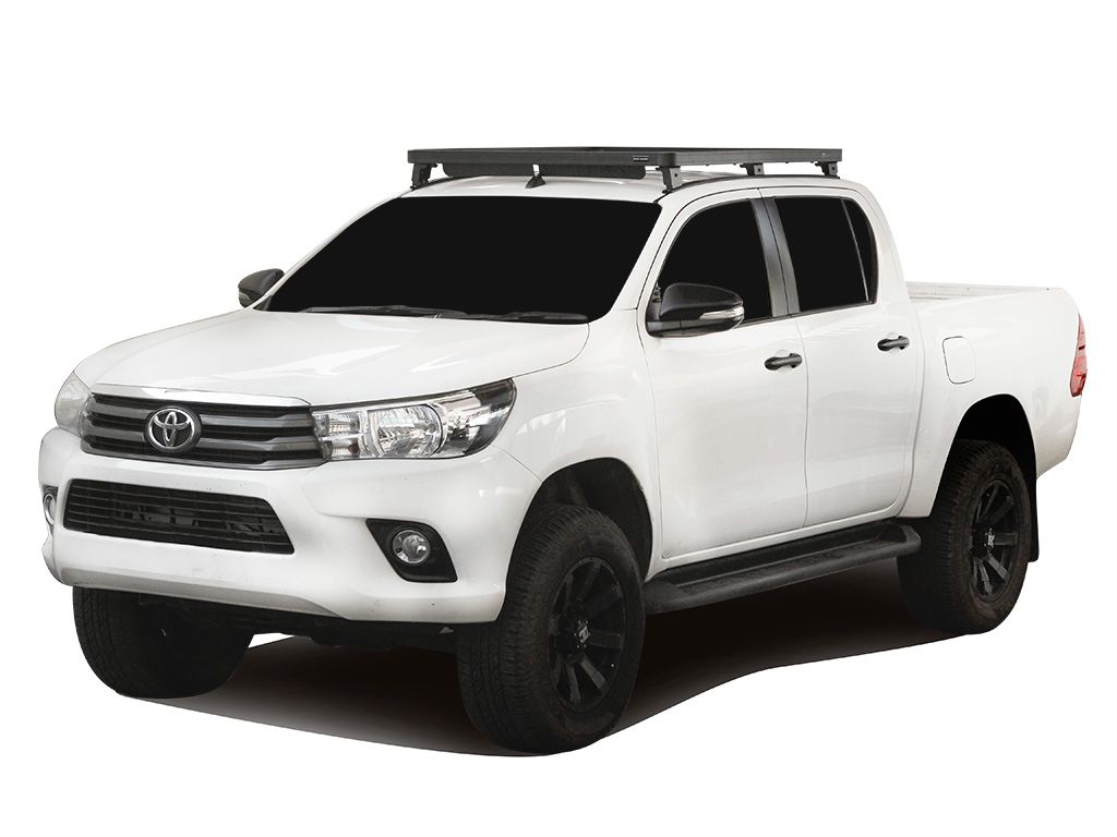 TOYOTA HILUX REVO DC (2016 - HEUTE) SLIMLINE II DACHTRÄGER KIT / SCHIENEN- & BEFESTIGUNGSFUSSSYSTEM - VON FRONT RUNNER TOYOTA HILUX REVO DC (2016 - HEUTE) SLIMLINE II DACHTRÄGER KIT / SCHIENEN- & BEFESTIGUNGSFUSSSYSTEM - VON FRONT RUNNER