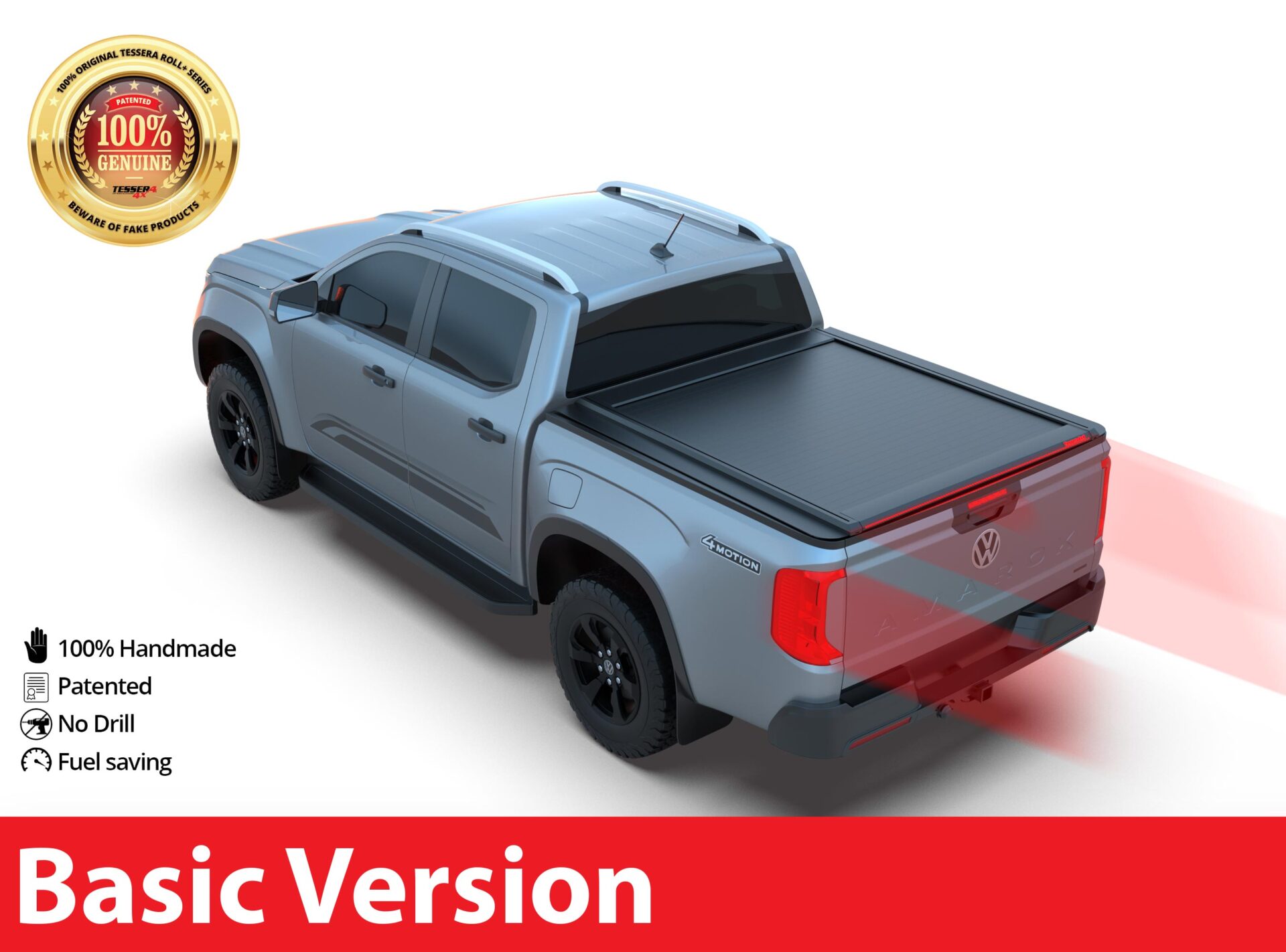 Tessera Roll+ Laderaumabdeckung "Basic" für Volkswagen Amarok 2023+ D/C Double Cab TESS 14011 ROLL black matt Tessera Roll+ Laderaumabdeckung "Basic" für Volkswagen Amarok 2023+ D/C Double Cab TESS 14011 ROLL black matt