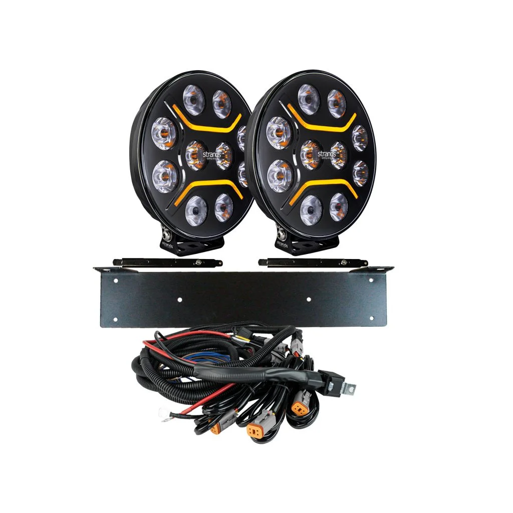 KOMPLETT KIT 2x INTENSE 9″ EXTRALJUS LED KOMPLETT KIT 2x INTENSE 9″ EXTRALJUS LED
