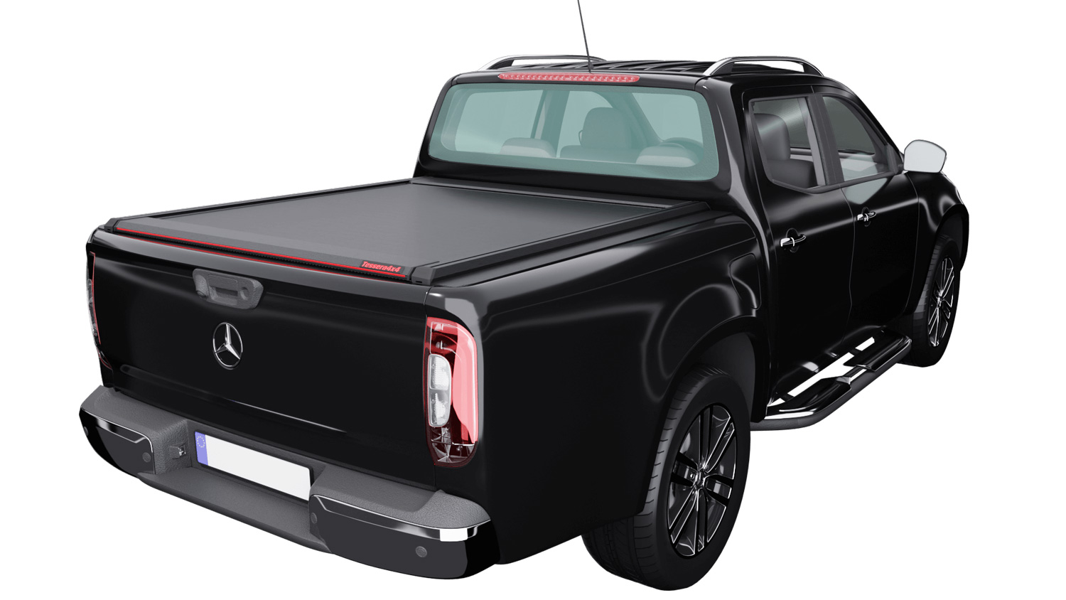Laderaumabdeckung Tessera SE für Mercedes X-Klasse 2021+ D/C TESS 1519 SE black matt Laderaumabdeckung Tessera SE für Mercedes X-Klasse 2021+ D/C TESS 1519 SE black matt