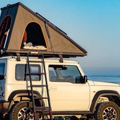 Alu-Cab Aluminium-Teleskopleiter für Dachzelt 2 Meter Länge mit Tasche Alu-Cab Aluminium-Teleskopleiter für Dachzelt 2 Meter Länge mit Tasche