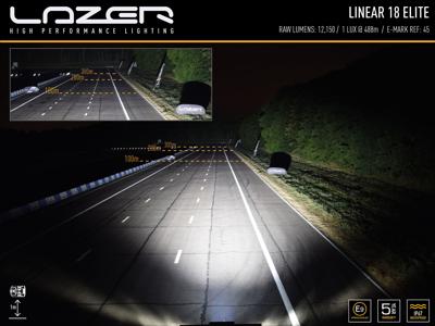 Lazer Lamps Kühlergrill-Kit Peugeot Expert (2016+), Opel Vivaro/Zafira mit Linear-18 Elite iLBA